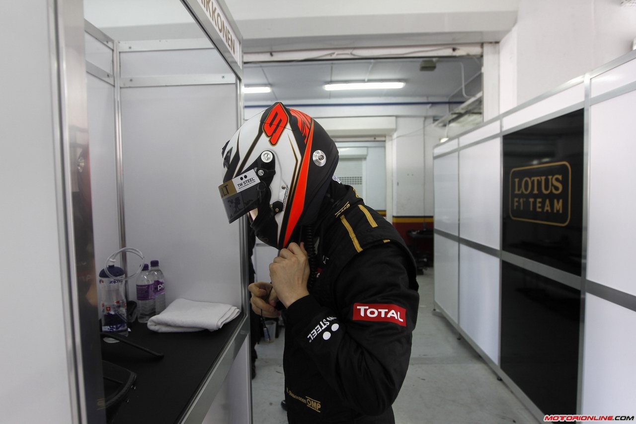 Raikkonen Test Valencia